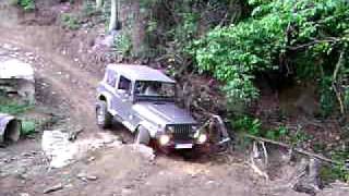 preview picture of video 'TEJEDA TEAM 4X4 RD (EXTREME OFF ROAD) SC3 ON ROCKS - JEEP WRANGLER SAHARA'