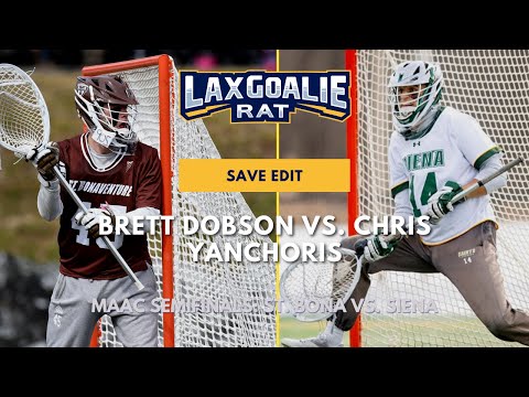 MAAC Semi Final Save Edit: Brett Dobson (St. Bonaventure) vs. Chris Yanchoris (Siena)