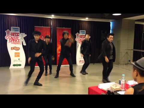 E-GIEN cover U-KISS - Forbiddenlove + Blink Blink @Mono Music Cover Dance 151013