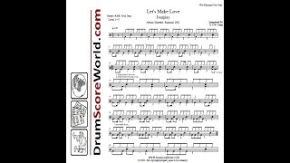 Drum Score - Fourplay - Let&#39;s Make Love (preview)