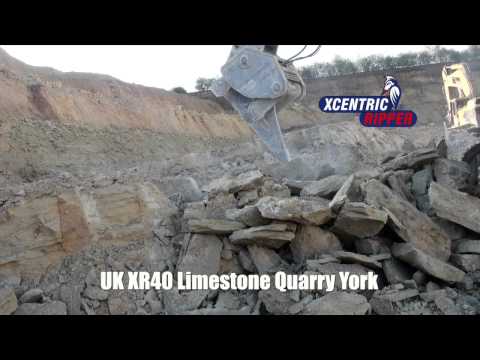 UK XR40 Limestone Quarry York - Xcentric Ripper
