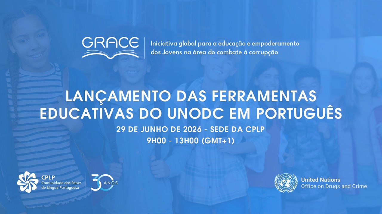 Lançamento das Ferramentas Educativas do UNODC em Português