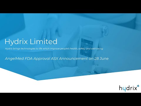 Hydrix Presents to Bell Potter Network re AngelMed FDA Approval