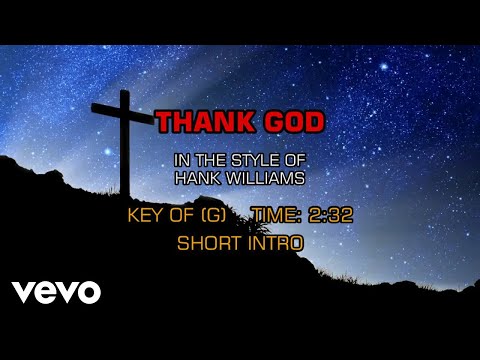 Thank God - Hank Williams