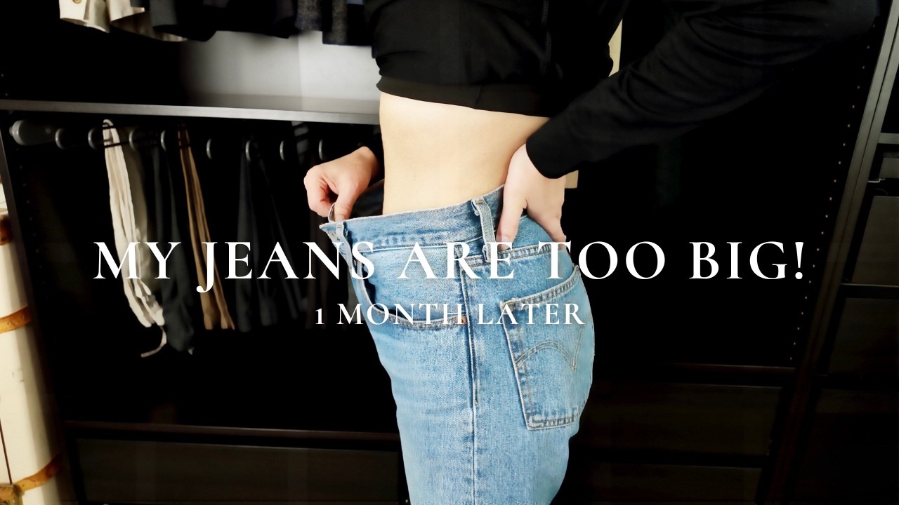 【50代】食事制限なし🙅‍♀️｜筋トレ嫌いの私が1ヶ月でジーンズのサイズを下げた きっかけとその方法