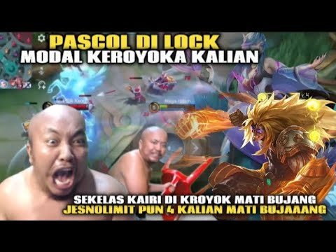 MIYA DI KEROYOK‼️PASCOL DI LOCK❗SEKELAS PROPLAYER PUN KALOK DI KEROYOK MATI BUJAANG