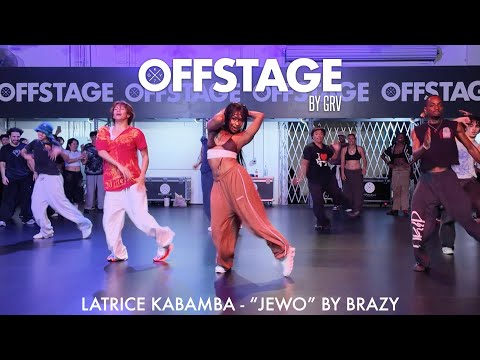 Latrice Kabamba choreography to “JEWO” by Brazy at Offstage Dance Studio