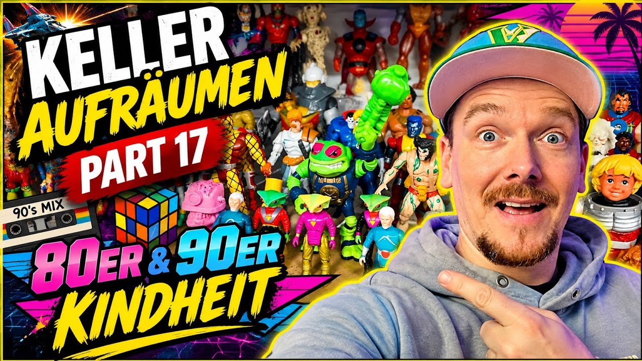 Bunte Tüte 80er & 90er Figuren - Actionfiguren Sammlung im Keller | Part 17