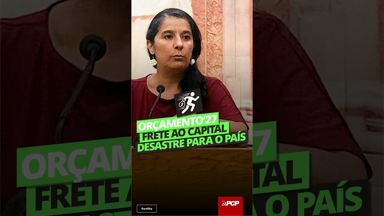 🚨🪙 Orçamento do Estado: um frete ao capital, um desastre para o país