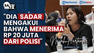 Ketua BEM FH UBK Secara Sadar Akui Terima Uang Rp 20 Juta, Saksi: Katanya Diberi Senior dari Polisi