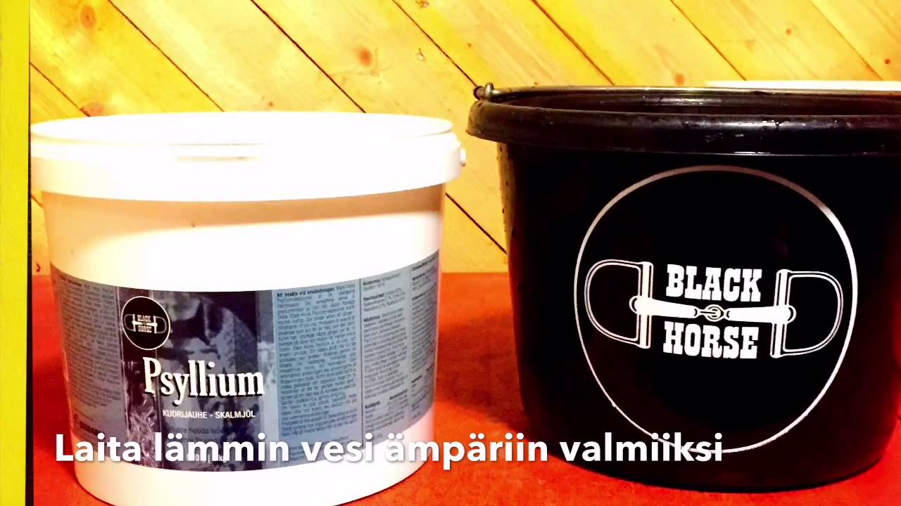 Black Horse Psyllium -kuorijauhe