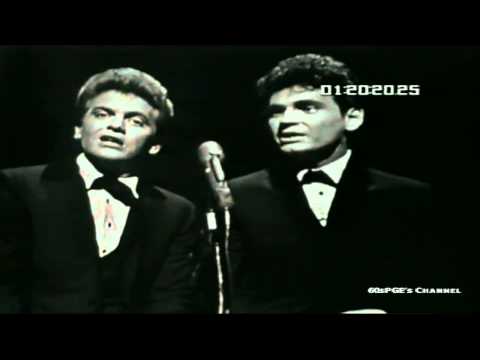 Everly Brothers   Let It Be Me Very nice quality  HD video Live  1964