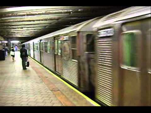 R32 3672 V via 63rd St. to 71-Forest Hills at 21-Queensbridge