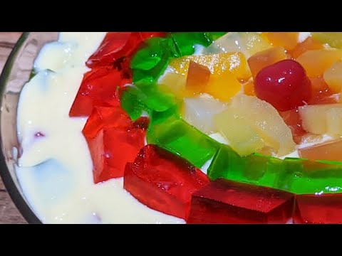 Fruit Custard Trifle l Fruit Trifle Recipe l Eid Special l Quick Dessert l Cook With Sarwat