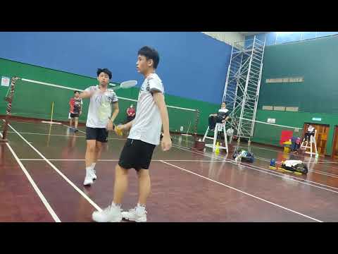 SBA Badminton Tournament 2022 | U16 R1 | Desmond Ko/ Aiden Yeo