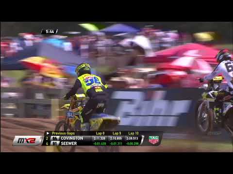Lawrence passes Covington   Monster Energy MXGP of USA 2017