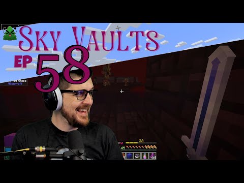 Nether Fortress Farming! Vault Hunters SkyBlock Season 3 Episode 58 Modded Minecraft