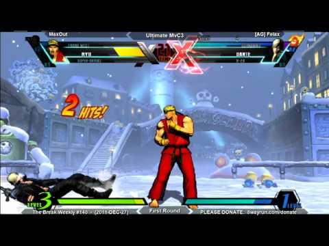 The Break #140 - uMvC3 FR - MaxOut VS [AG] Felax