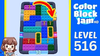 Solution du Niveau 516 de Color Block Jam