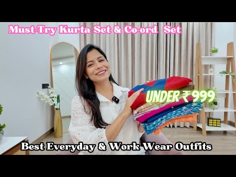 Stylish Kurta Set & Co-ord Set Under ₹999 l Dream Simple