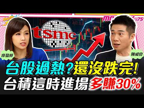 台股過熱?還沒跌完! 台積這時進場多賺30% ft. 陳威良 賴憲政【 小宇宙大爆發 】