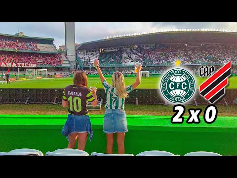 🇧🇷 Brazilian Football Experience: CORITIBA 2 X 0 ATHLÉTICO PR | Curitiba, Southern Brazil, 2023