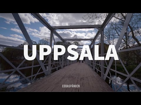 UPPSALA - Från Svartbäcksgården till Östra Ågatan på cykel