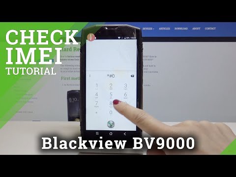 Find IMEI Number in BLACKVIEW BV9000 - IMEI & Serial Number