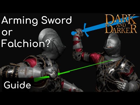 Which is Better: Arming Sword or Falchion? | Dark and Darker