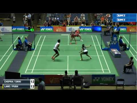 Badminton US Open GPG 2017 Pranaav Jerry Chopra N Sikki Reddy versus Ben Lane Jessica Pugh