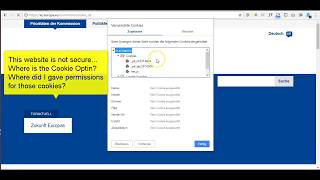 How does the European Commission handles GDPR on 17.05.2018