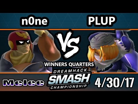 DHA 2017 SSBM - PG | Plup (Sheik) Vs. ALG EMG | n0ne (Captain Falcon) - Smash Melee WQ