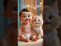 Baby And Kitten Get A Funny Surprise Fart Reaction Moment Shorts Babyfart Catshorts