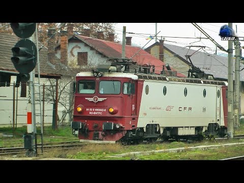 LE5100 40-0442-6 Iese din Depou/Exits from Depot in Gara Cluj Napoca Station - 01 December 2017
