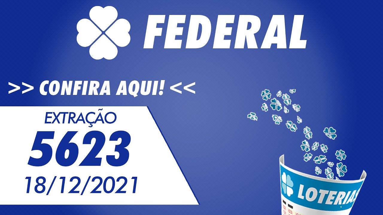 Watch Now ?? Resultado da Loteria Federal Sorteio da Loteria Federal 5623 - 18/12/2021 ?? Resultado da Loteria Federal Sorteio da Loteria Federal 5623 - 18/12/2021
