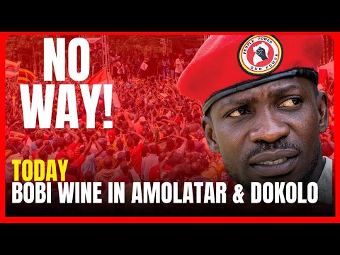 🔴LIVE: BOBI WINE AKA KYAGULANYI SENTAMU NOW HEADS TO DOKOLO DISTRICT. PROTEST VOTE CAMPAIGN