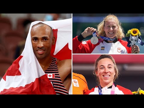 Tokyo Olympics Damian Warner wins gold with silver for Canada in canoe sprint and bronze in cycling