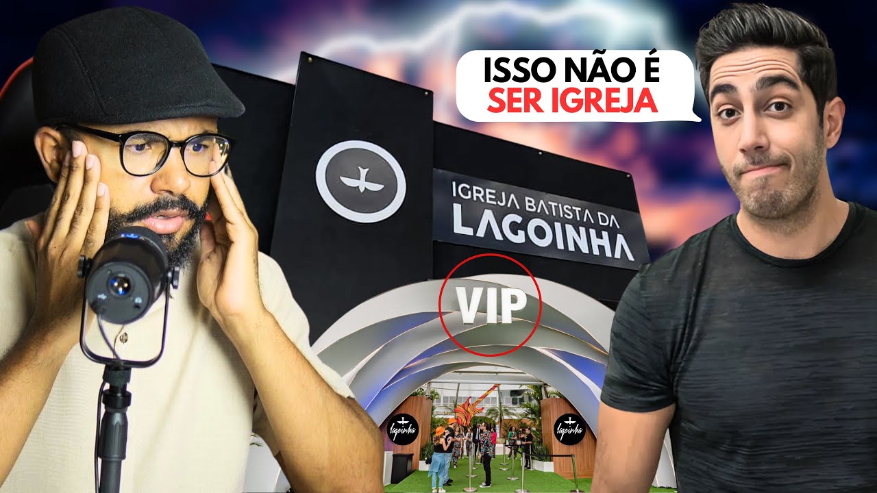ÁREA VIP NA IGREJA: JONATHAN NEMER REVELA SUA EXPERIÊNCIA NA LAGOINHA - ELE TEM RAZÃO?