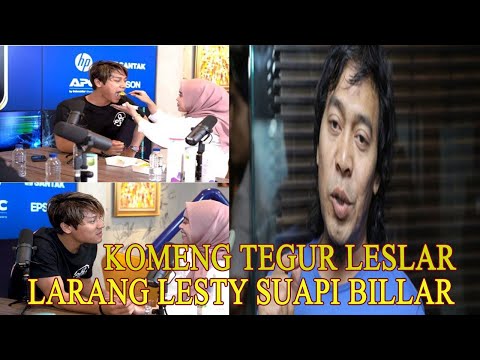 KOMENG TEGUR LESLAR, LARANG LESTY SUAPI RIZKY BILLAR