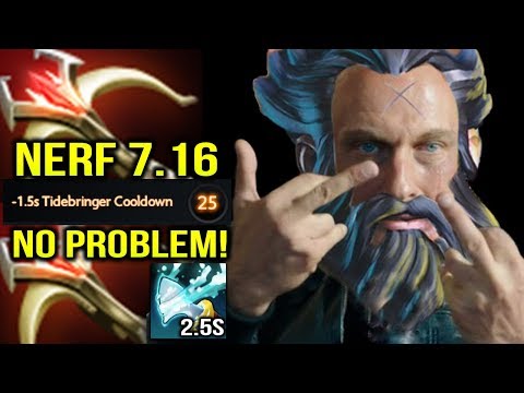 Kunkka Nerf at 7.16: 2.5s TideBringer is Still Awesome! Iceberg [Battle Pass Winner 4]