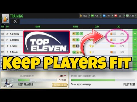 Maximize Player Fitness in Top Eleven 2025 with These Simple Hacks (with German Subtitles)