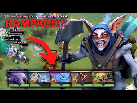 Dota 2 Meepo RAMPAGE Against 5 COUNTER PICK Heroes