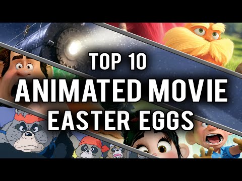 My Top 10 Easter Eggs and Secrets in Animated Movies Video