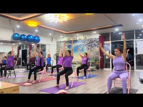 🧘Chair yoga sequence/ Intermediate to Advance label  By master sunny Sam 🧘🧘    #yoga #yogini