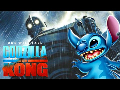 Iron Giant Vs Stitch (In the style of) Godzilla Vs Kong 2021 Trailer