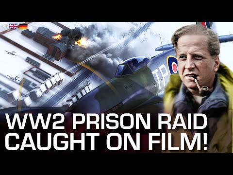The Amiens Prison Raid captured on Film! (WW2 Documentary)