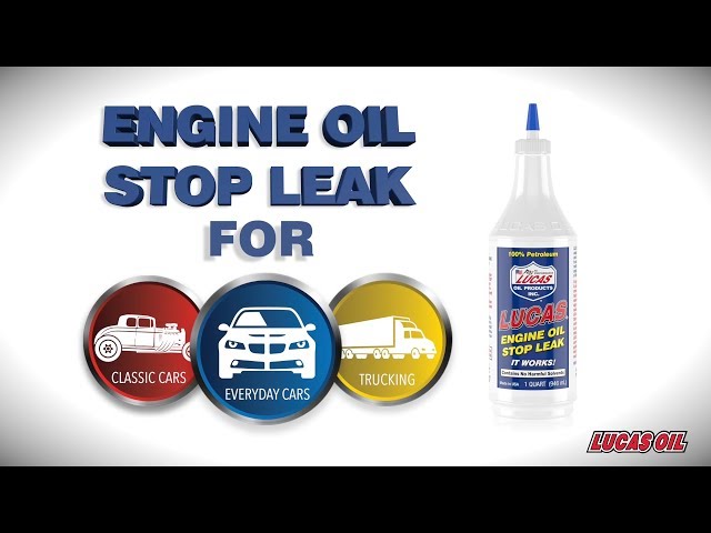 لوكاس |ENGINE OIL STOP LEAK مانع تهريب زيت المحرك