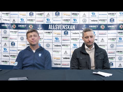 Presskonferens ÖSK - MFF