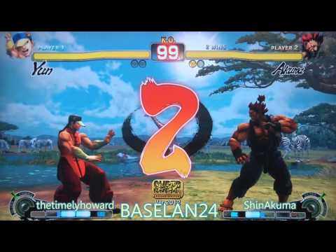 Baselan 24 SSF4AE Winner Final - thetimelyhoward vs ShinAkuma