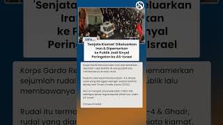 'SENJATA KIAMAT' Dikeluarkan Iran & Dipamerkan ke Publik: Bersiaplah AS-Israel!